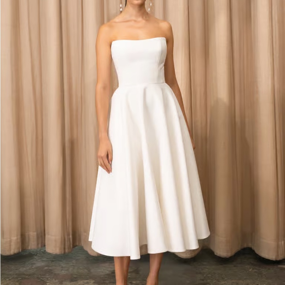 Jenny Yoo Ivory Carrie Dress